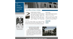 Desktop Screenshot of kadinglaw.com